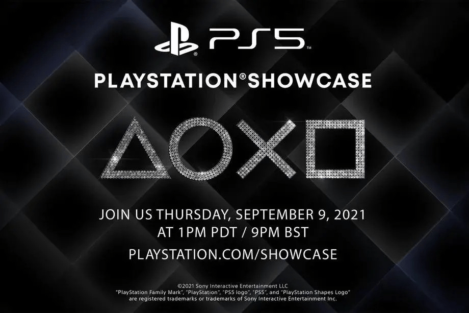 SONY is hosting a PlayStation showcase on Sept. 9