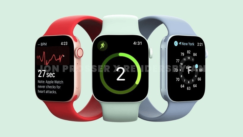 Apple Watch S7 render and parameter has been exposed
