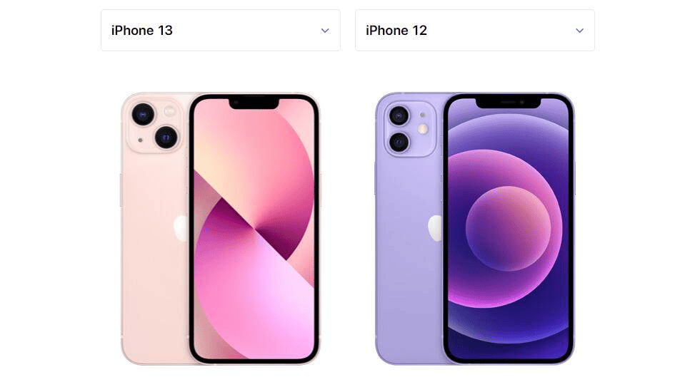 iPhone 13 VS. iPhone 12, what's their difference?