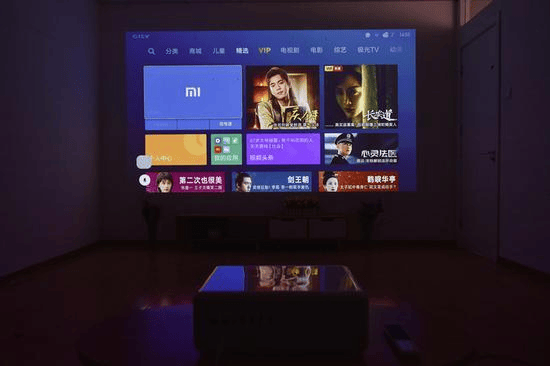Xiaomi 4k laser projector brightness