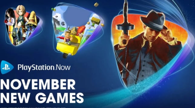 Sony PS NOW November new games announced