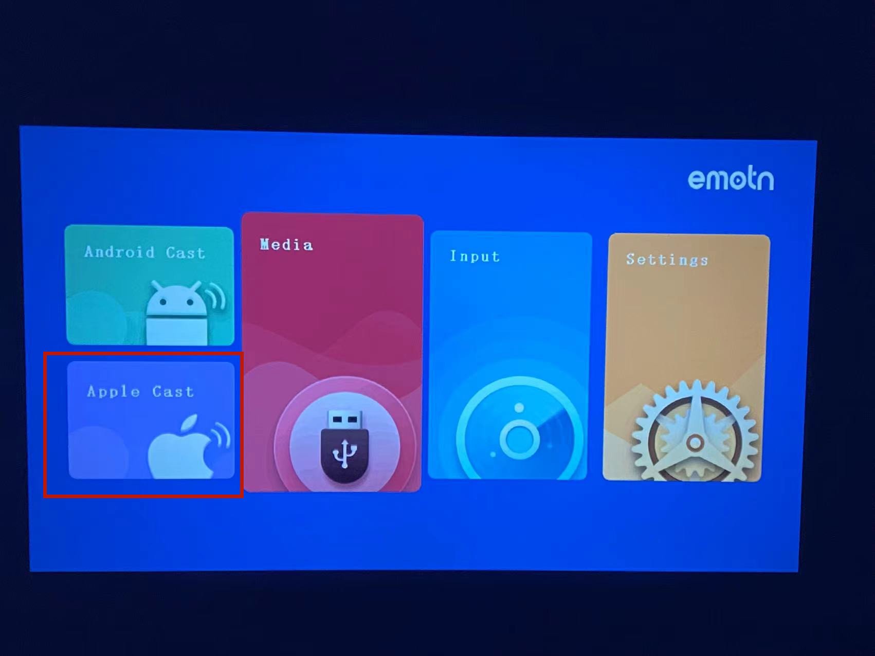 How to mirror my iPhone to Emotn C1 projector?