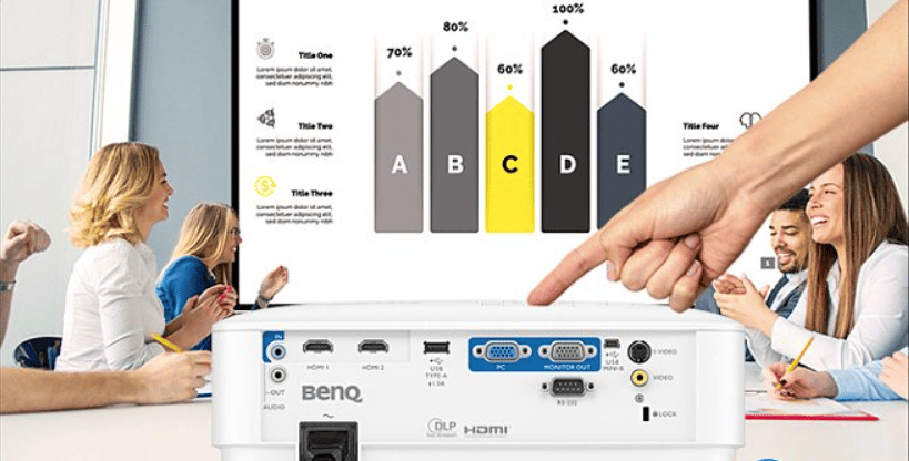 BenQ MW560 Projector port