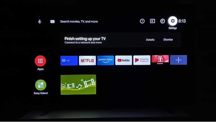 How to update Sony TV software