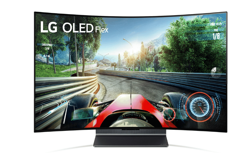 LG OLED Flex TV appearance