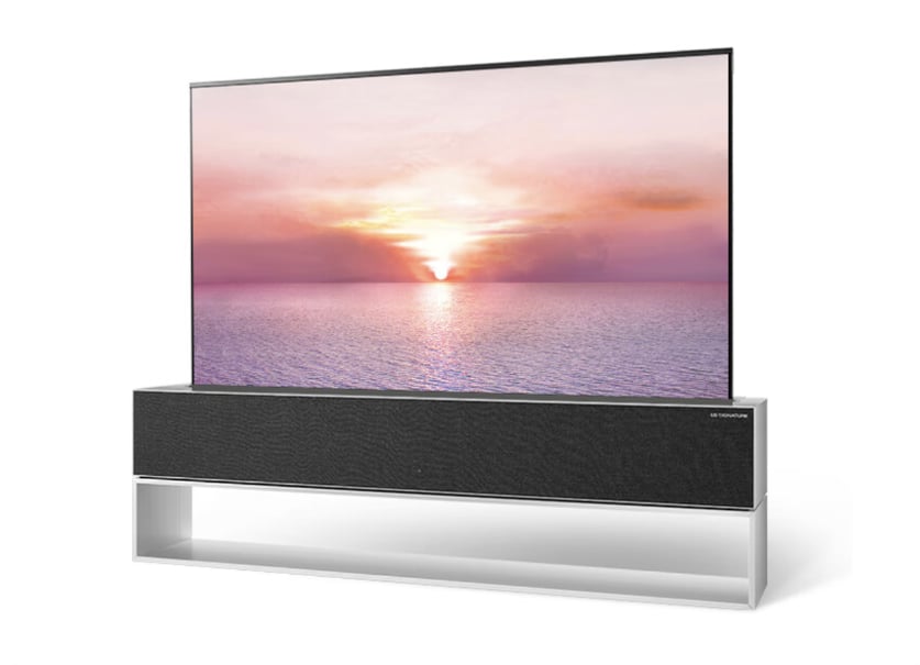 LG Ultra Thin Rollable OLED TV