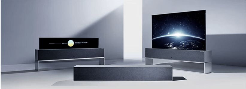 LG Ultra Thin Rollable OLED TV