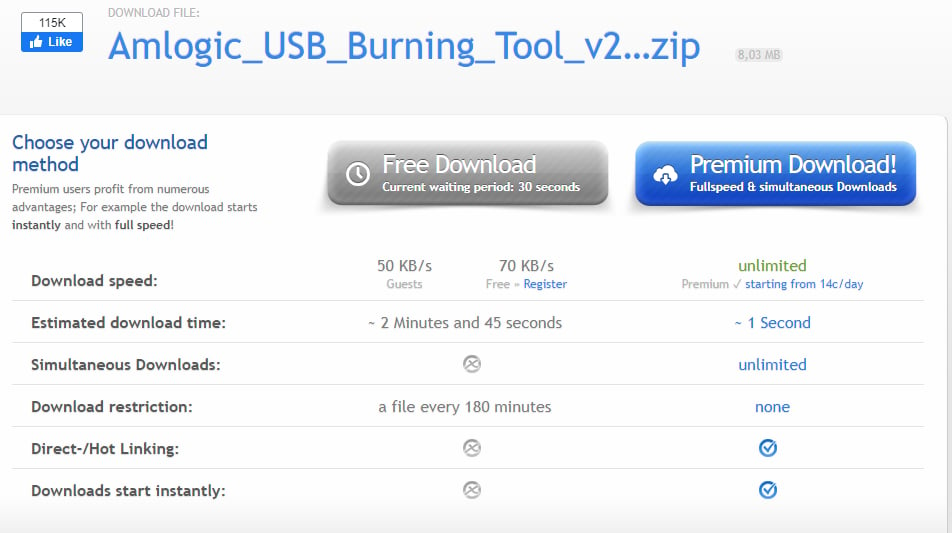 AMLogic USB Burning Tool v2.1.7.1 download 
