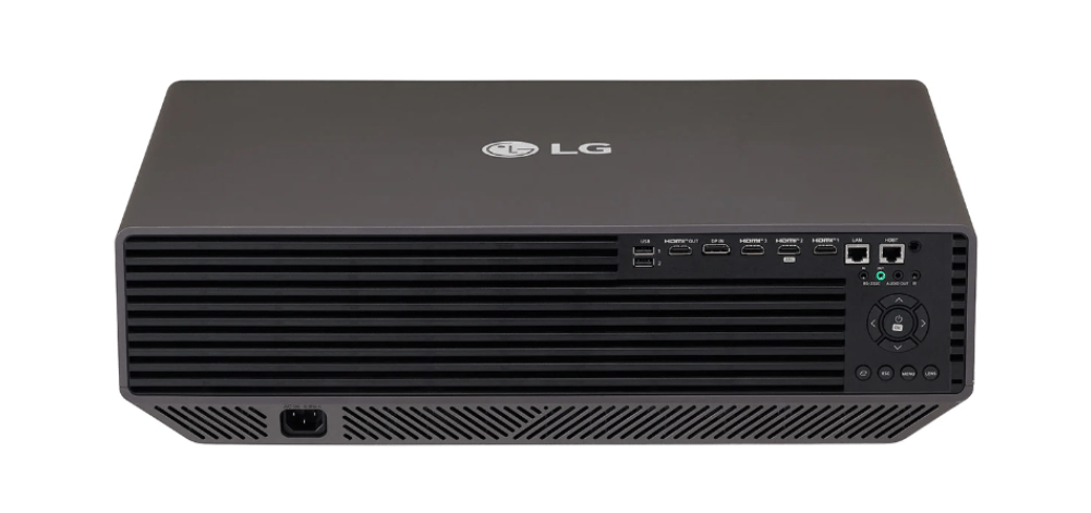 LG ProBeam BU70QGA 4K laser projector port