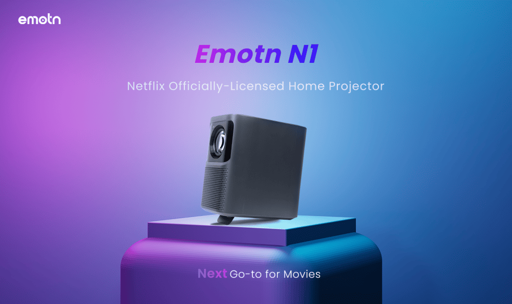 Emotn N1 Officially Licensed Netflix Projector