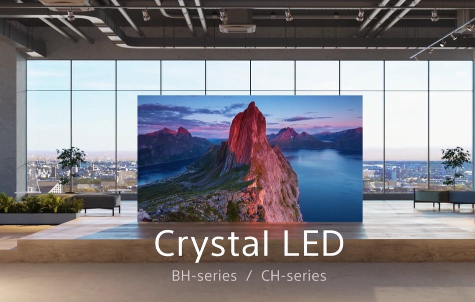 What is the feature of the Sony Crystal LED?