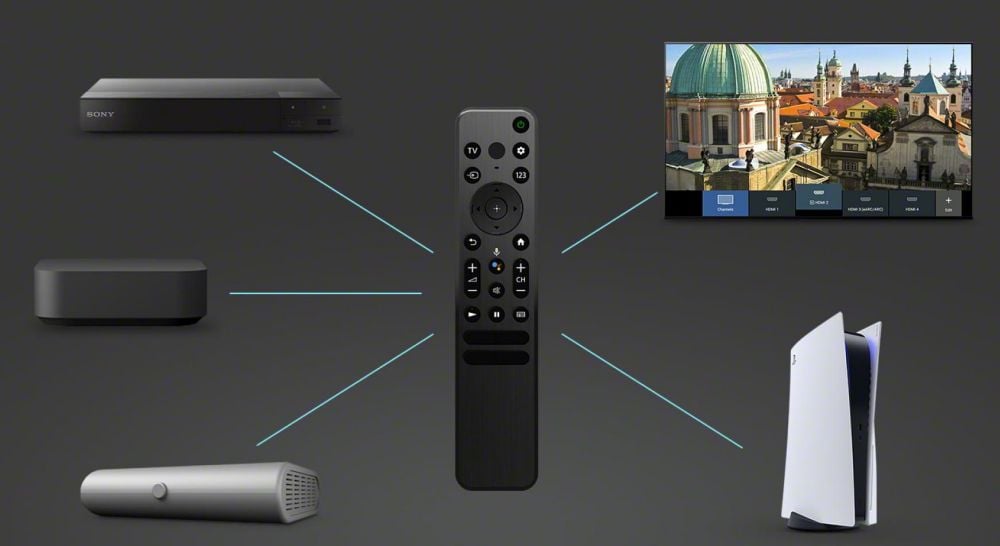 Sony X90L TV remote
