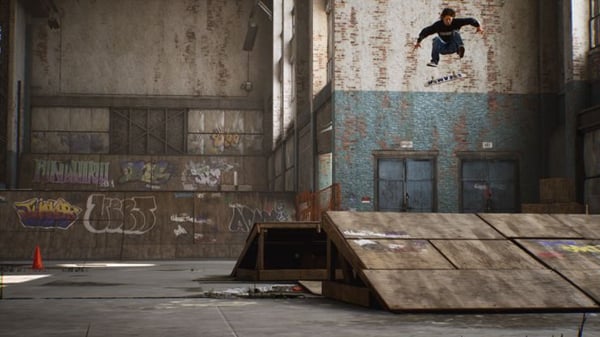 The latest screenshot of Tony Hawk Pro Skater 2
