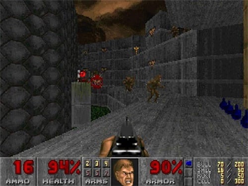 Switch version of the classic Doom added a new DLC with 25 levels