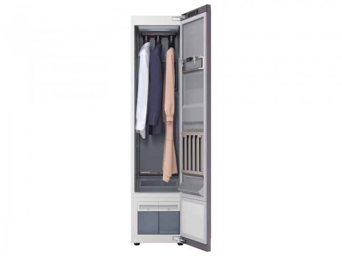 Smart wardrobe is coming. Let's take a look at the Samsung AirDresser.