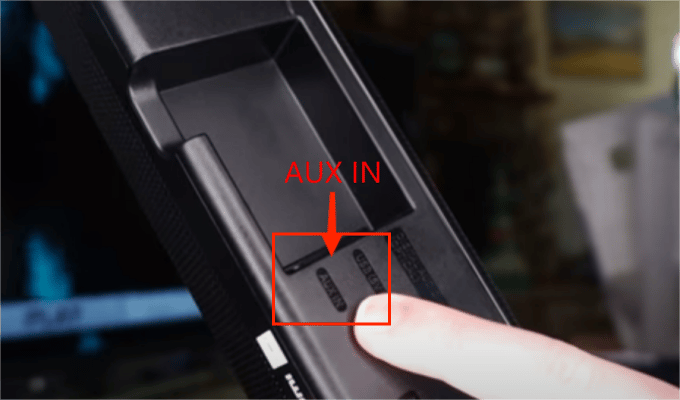 How to connect Vizio Soundbar to TV with AUX