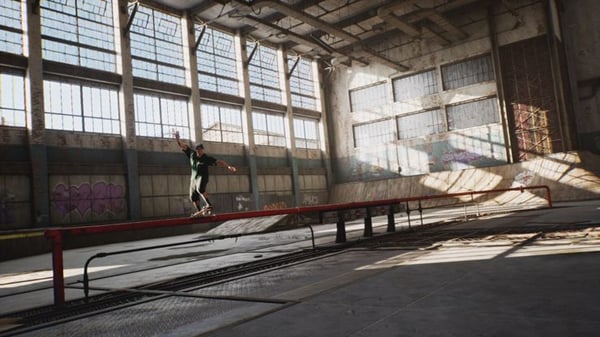 The latest screenshot of Tony Hawk Pro Skater 2