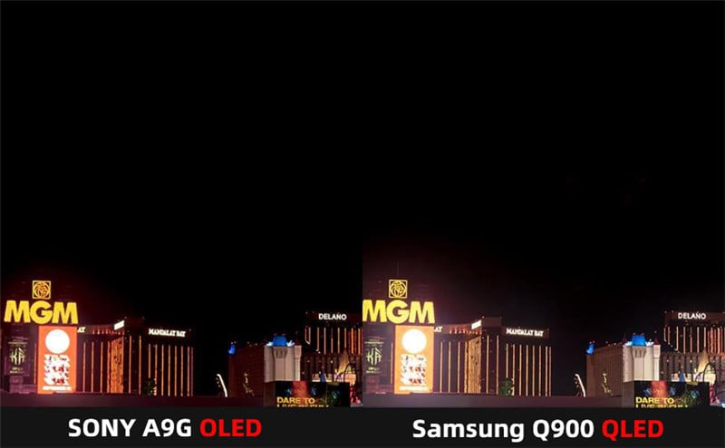 SONY A9G OLED VS Samsung Q900 QLED