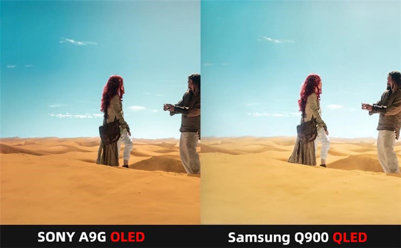 SONY A9G OLED VS Samsung Q900 QLED