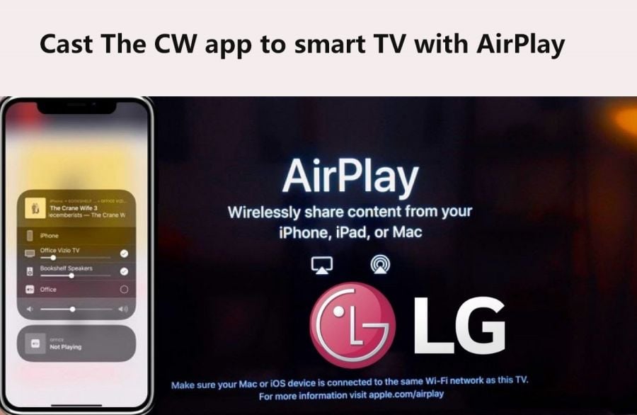 Cast The CW app to smart TV with AirPlay.jpg