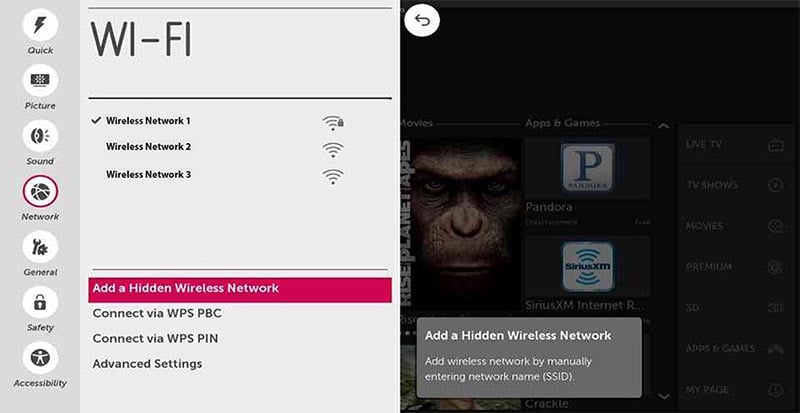 Check LG Smart TV Wi-Fi Network and Signal Strength.jpg