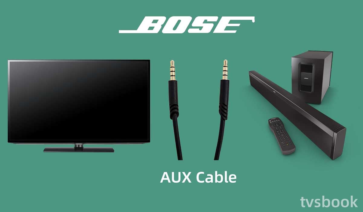connect old Bose system to Smart TV with Auxiliary cable.jpg