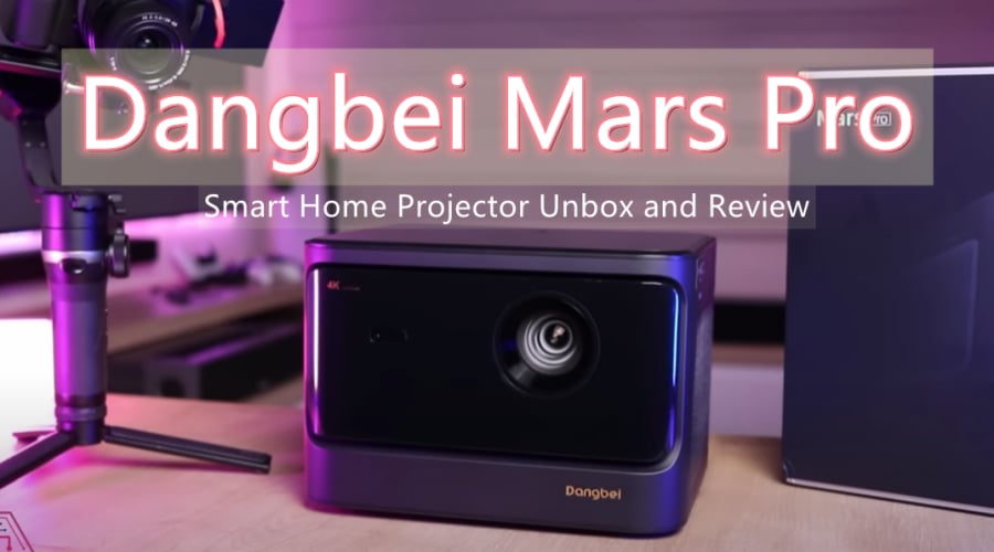 Laser-Projektor Dangbei Mars Pro 4K im Test