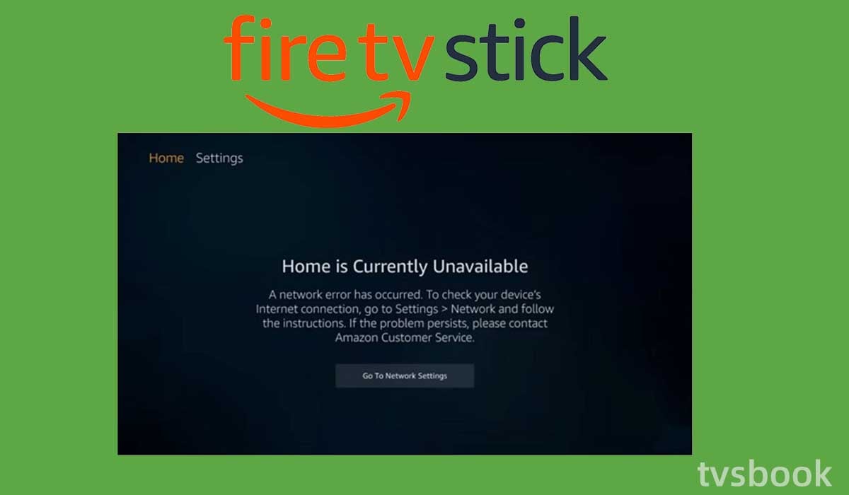 Fire Stick say home is currently unavailable.jpg