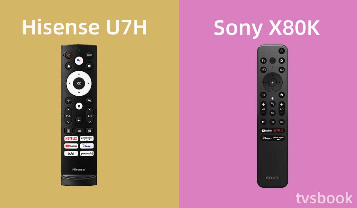 Hisense U7H vs Sony X80K remote.jpg