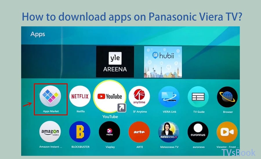 How To Get Apps on a Panasonic TV 