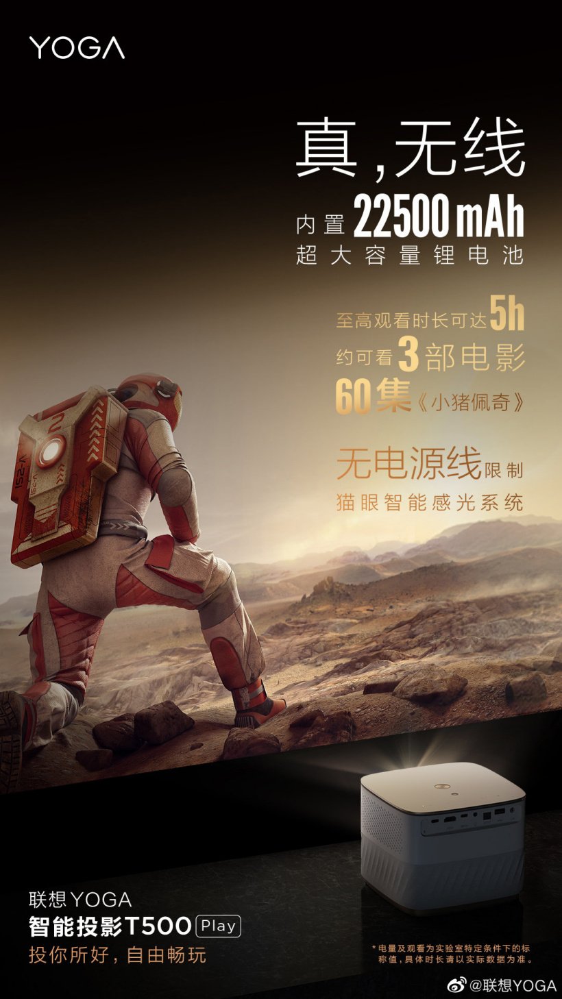 Lenovo launches YOGA T500 Play projector.jpg