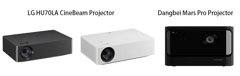 LG HU70LA CineBeam Projector vs Dangbei Mars Pro Appearance.jpg