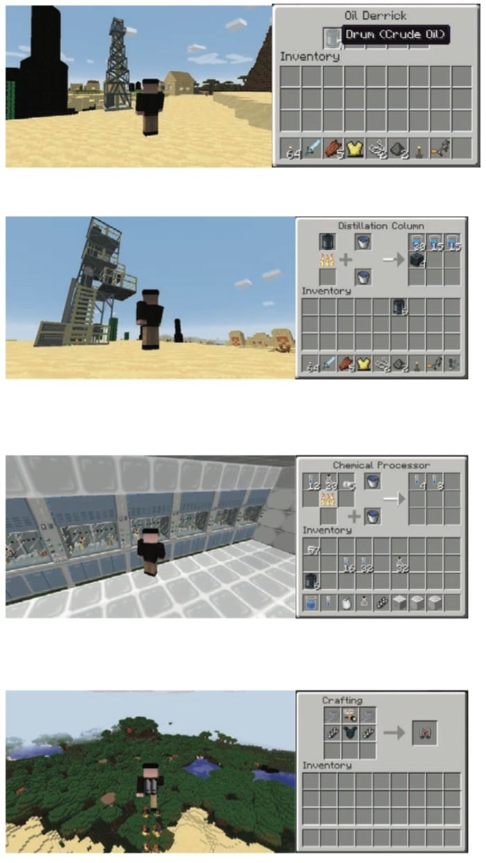What interesting experiments can you do with Minecraft?