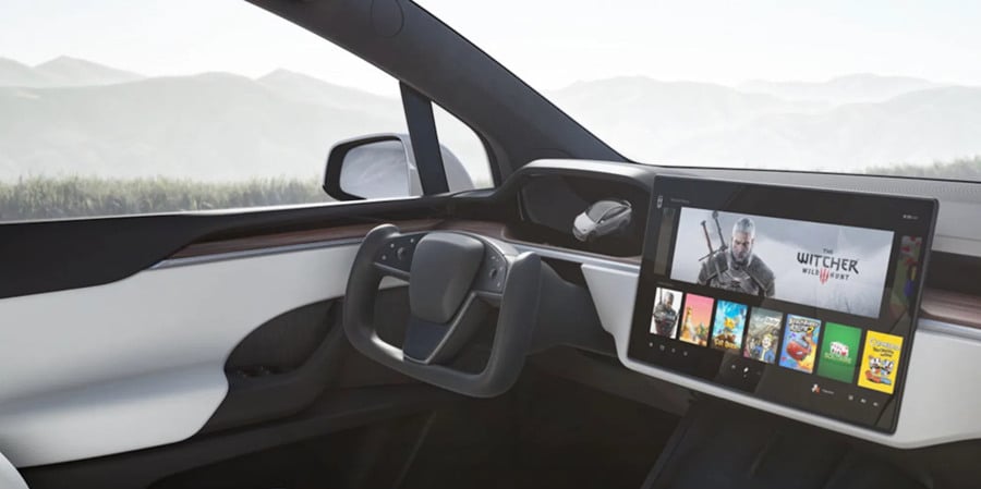 Tesla Model s 2021 interior