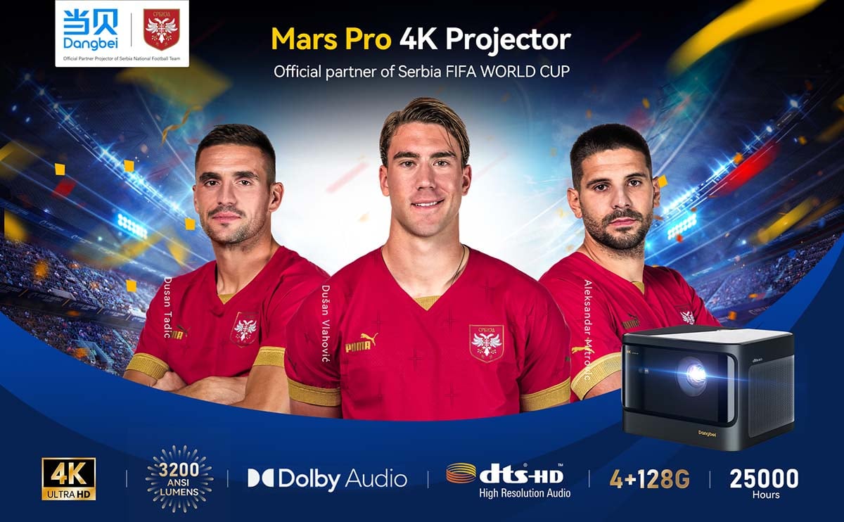 official projector partner of the Serbia national football team-Dangbei.jpg