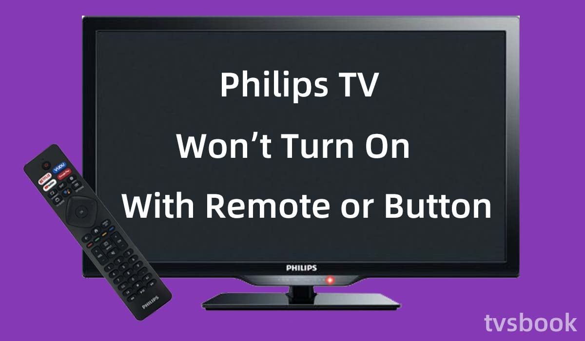 Philips TV won't turn on with remote or button.jpg