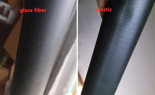 plastic vs glass fiber projector screens