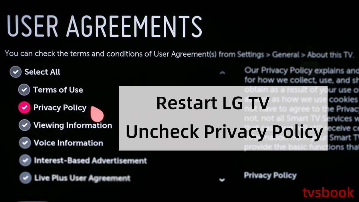 restart LG TV-uncheck private policy.jpg