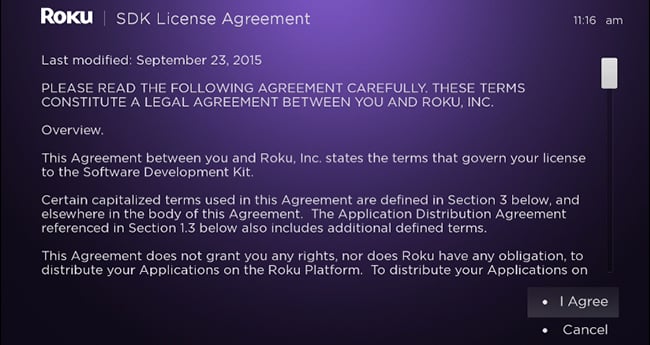 Roku SDK license agreement.png