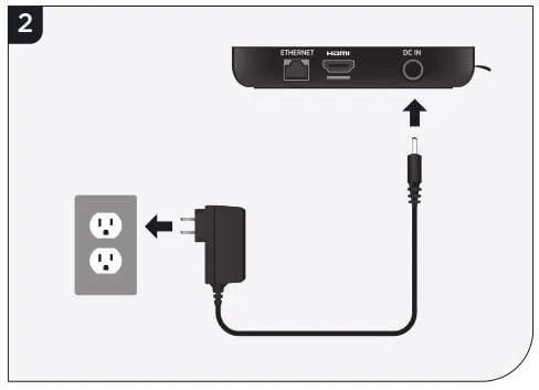 Connect the Roku Ultra 2022 to a power source