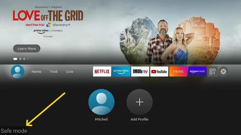 safe mode on Insignia Fire TV.jpg