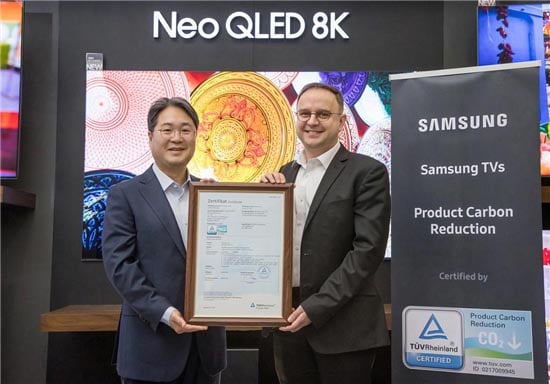 Samsung 2024 TV Lineup Earns Product Carbon Reduction Certification.jpg