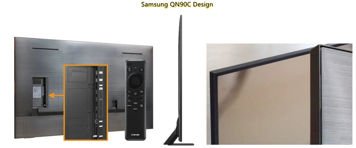 Samsung QN90C TV Design Features