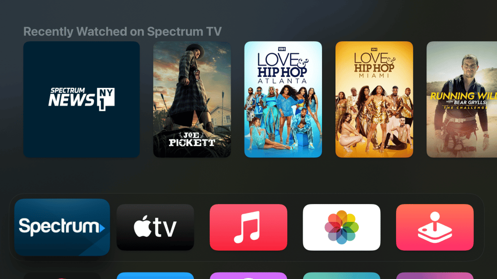Reinstall the Spectrum TV App on Apple TV