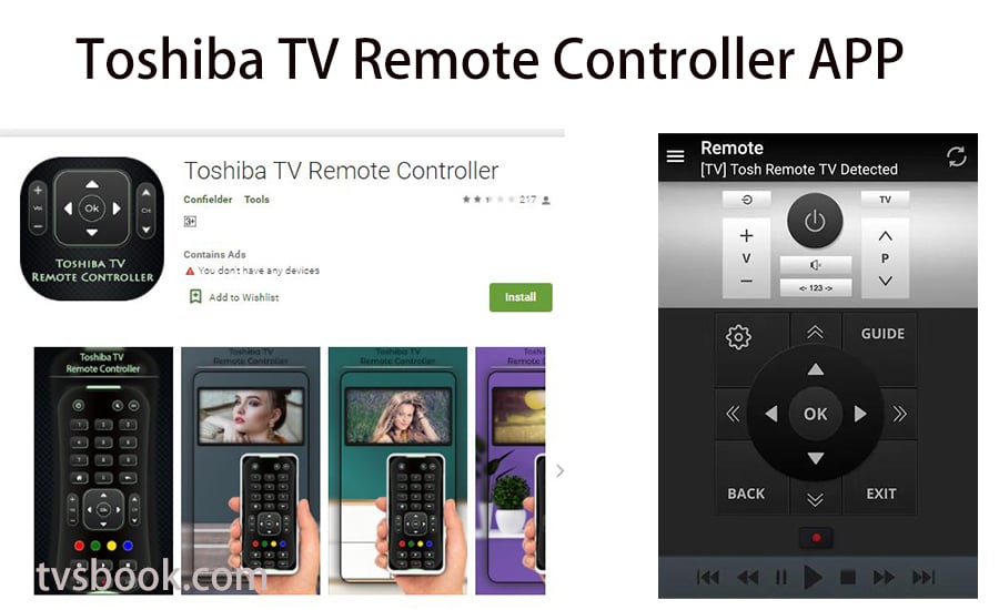 Turn on Toshiba TV with the Toshiba TV Remote Controller APP.jpg