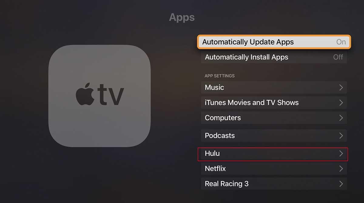 Update the Hulu app on apple tv.jpg