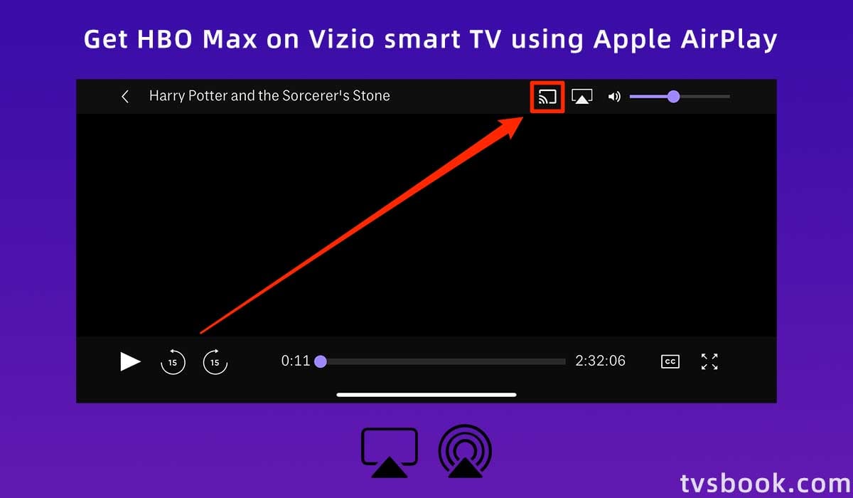Watch HBO Max on Vizio smart TV using Apple AirPlay.jpg