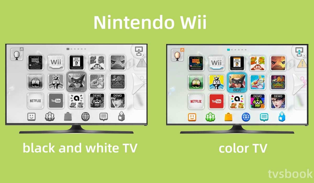 Hijgend altijd halsband Why is my Wii black and white? Quick Easy Fix | TVsBook