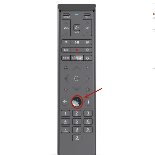 Xfinity X1 TV Box remote control.png