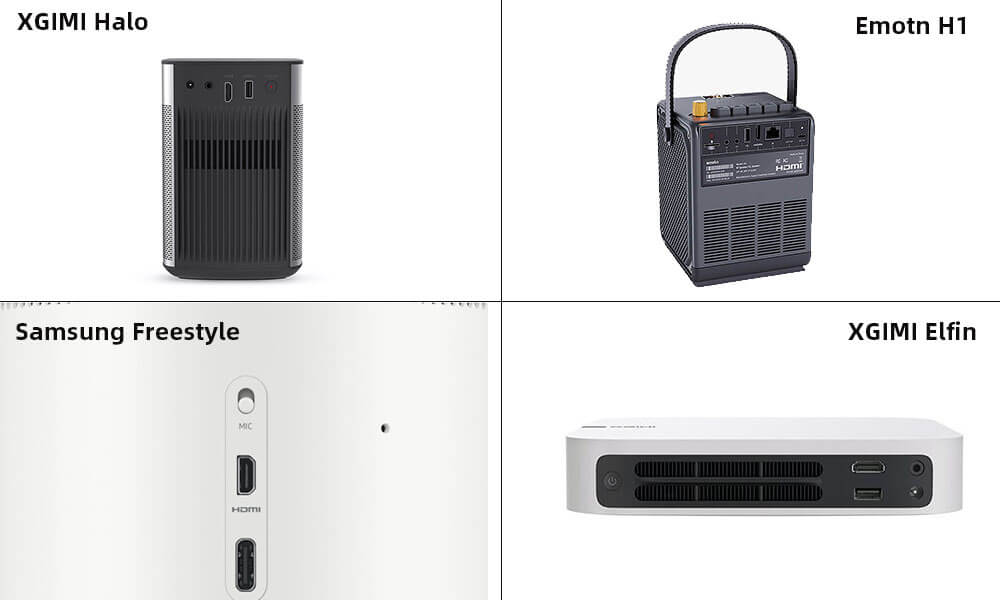 xgimi halo vs elfin vs samsung freestyle vs emotn h1 interface and connectivity.jpg